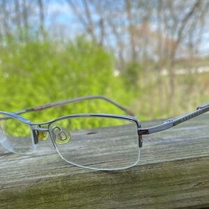 Kenneth Cole Reaction Sporty 52[]17 135 metal spring hinges gunmetal color
